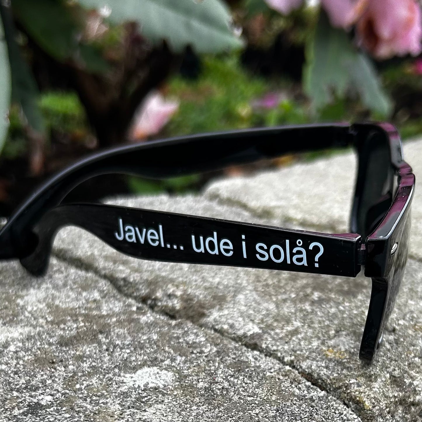 Solbriller // Javel… ude i solå?