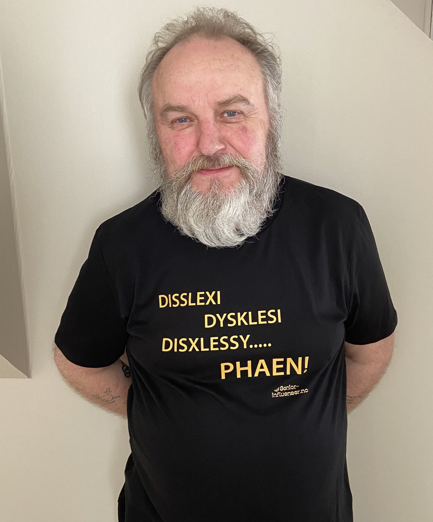 T-skjorte // Disslexi dysklesi disxlessy....phaen!