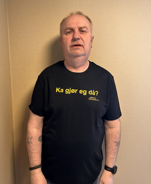 T-skjorte // Ka gjør eg då?