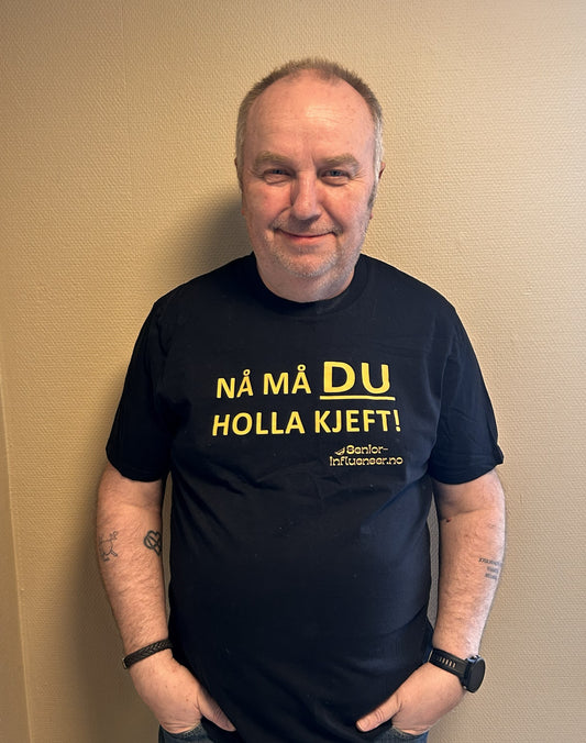 T-skjorte // Nå må DU holla kjeft!