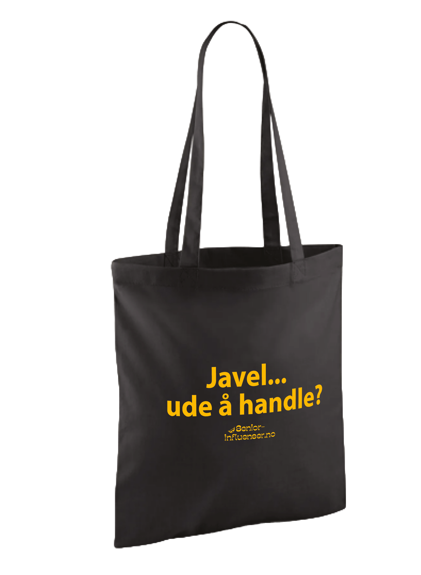 Tote bag// Javel... ude å handle?