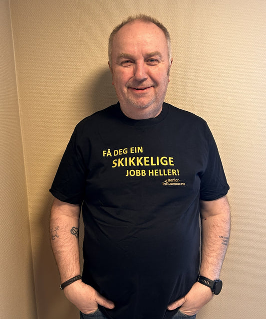 T-skjorte // Få deg en skikkelig jobb heller!